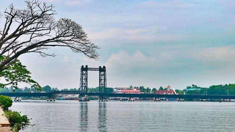 Old Thoppumpady Harbor Bridge