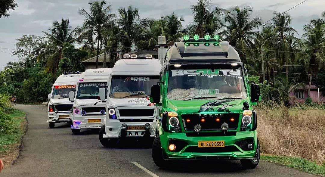 Kerala Tempo Traveller Rental