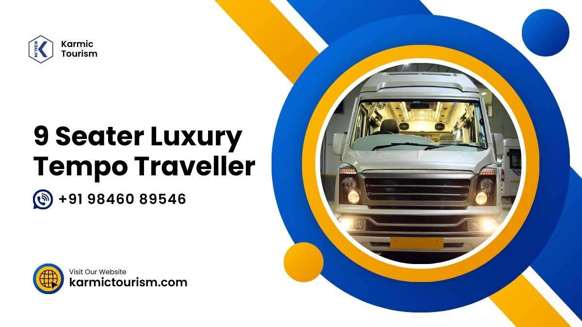 9 Seater Luxury Tempo Traveller