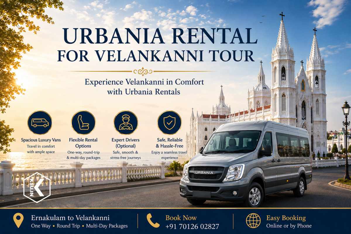 Urbania Rental For Velankanni Tour