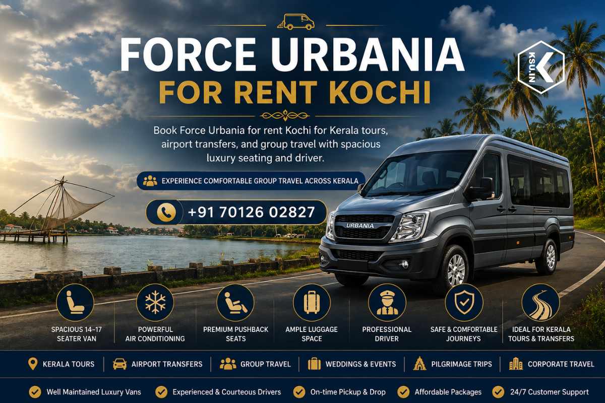 Force Urbania For Rent Kochi Force Urbania For Rent Kochi